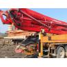 Buy cheap 49 Meters Horizontal Reach Concrete Pump Truck with Cylinder Type Structure from wholesalers