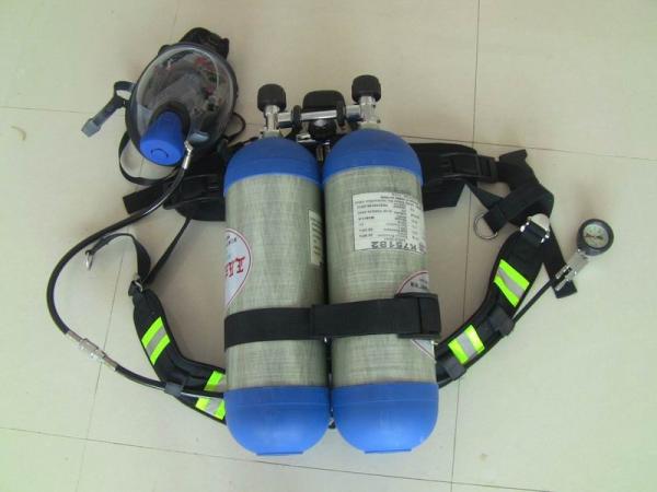 Buy cheap 6.8L*2 30MPa RHZK Self Contained Breathing Apparatus SCBA / Portable Emergency Escape Breathing Apparatus from wholesalers