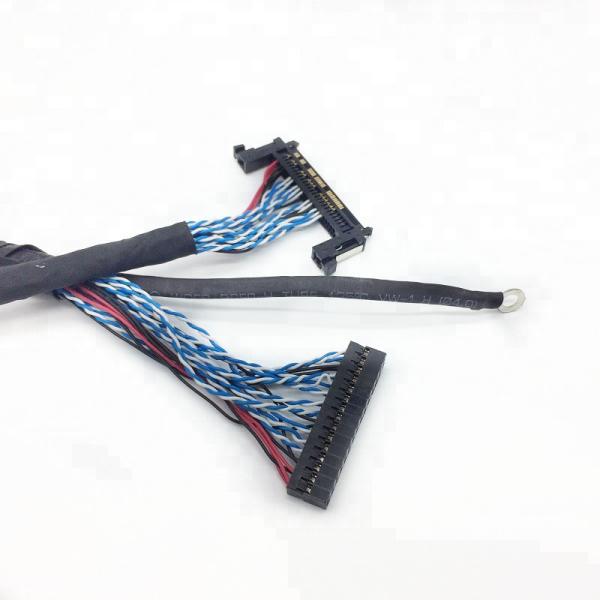 Buy cheap Flat Ribbon Cable Connector for Industrial Loom Cable Assembly in Customer Request Length from wholesalers