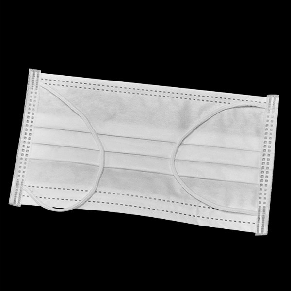 Cleanroom Non Woven 3 Ply Activated Carbon Disposable Face Mask 21*9.5cm