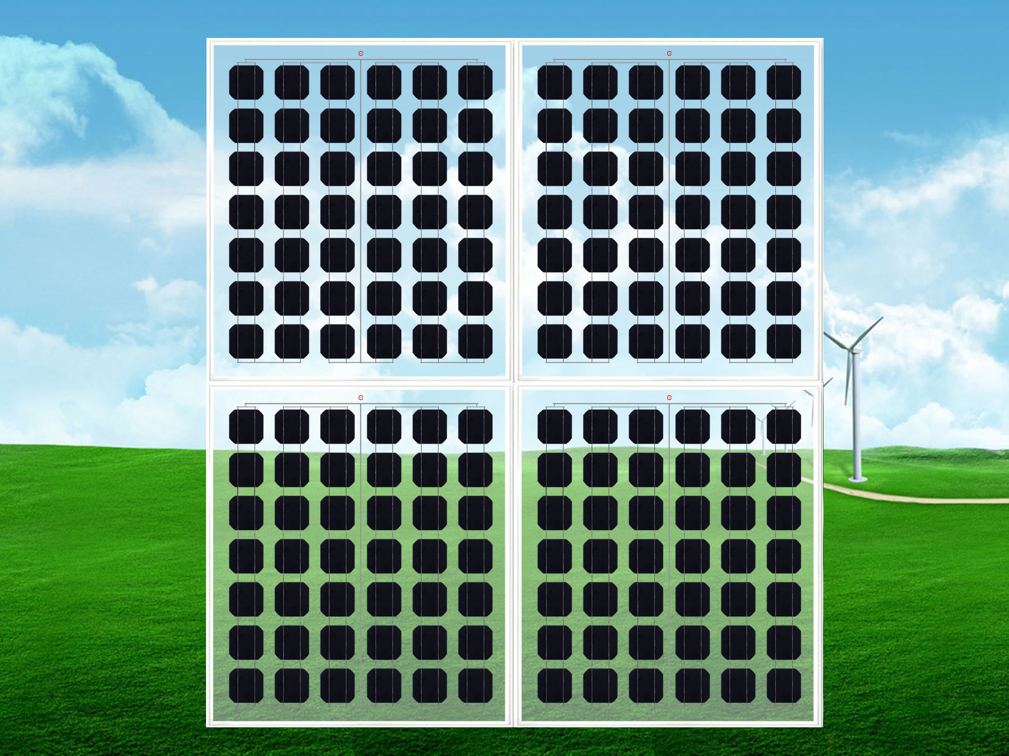 Customizable BIPV Solar Panels Class A Mono Solar Cell 200watt 320W