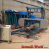 Buy cheap Automatic Wood Portable Sawmill 1600mm Horizontal Band Saw Mill from wholesalers