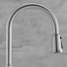 Buy cheap SUS304 Stainless Steel Kitchen Sink Extendable Tap DC6V Flexible Kitchen Mixer Tap from wholesalers