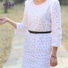 Buy cheap Ladies long sleeves embroidery dress casual wear latest ladies office dresses women party from wholesalers