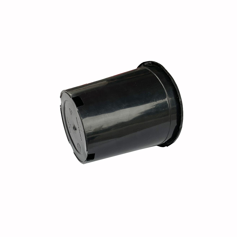 Durable Hard plastic 3 gallon pot black flower plant pots big nursery pots of PP/HDPE