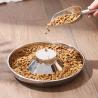 Buy cheap Eating Anti Choking 1000ml Stainless Steel Slow Feeder Bowl from wholesalers