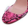 Buy cheap Janbal Lace Up Women'S Wedge Heel Transparent Upper High Heel Sandal Shoes from wholesalers