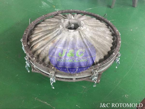 Buy cheap High Precision Rotational Molding Leaf Roof Mold For Plastic Products Making from wholesalers
