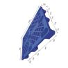 Buy cheap HDPE Port Reusable Plastic Pallets 1270x750 Ergonomic Handles from wholesalers