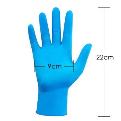 Buy cheap Sterile Blue Nitrile Disposable Gloves from wholesalers