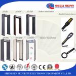 IP67 Waterproof walk through security gate , airport metal detector Door with 33