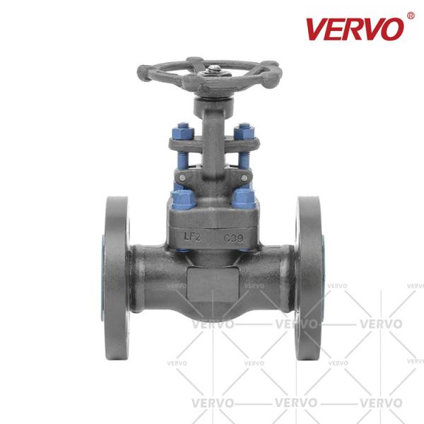 Buy cheap High Pressure Cryogenic Gate Valve Carbon Steel LF2 2 Inch DN50 1500LB Welded Flanged Gate Valve Solid Wedge Gate Valve from wholesalers
