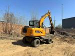 Used Excavator Grapple 8 Ton Operating Weight 0.3 m3 Bucket Capacity Heavy-Duty
