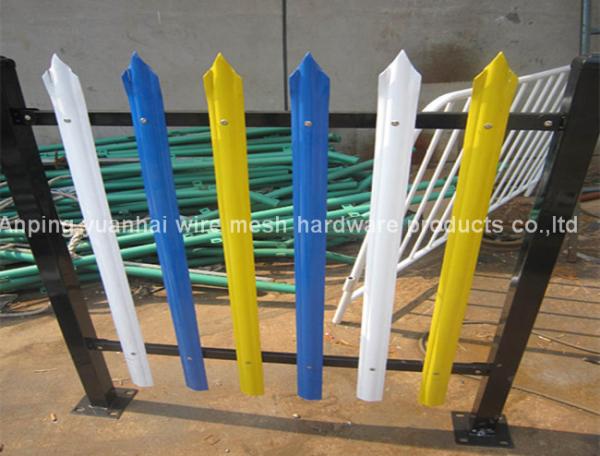 Residential Garden Mild Steel Palisade Fence Panels , Palisade Security Fence
