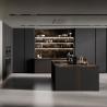Buy cheap Solid Wood Kitchen Cabinets Home Includes Solid Surface Countertop For Living Room from wholesalers