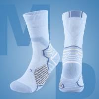 Buy cheap Custom Comfortable Thickened Towel Bottom Middle Tube Sports Socks for Men Women product