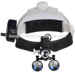 Portable Dental Medical Surgical LED Head light with 3.5times binocular loupes