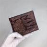 Buy cheap Exotic Real Crocodile Claw Skin Men's Short Bifold Wallet Card Holders Genuine Alligator Paw Leather Male Small Wallet from wholesalers