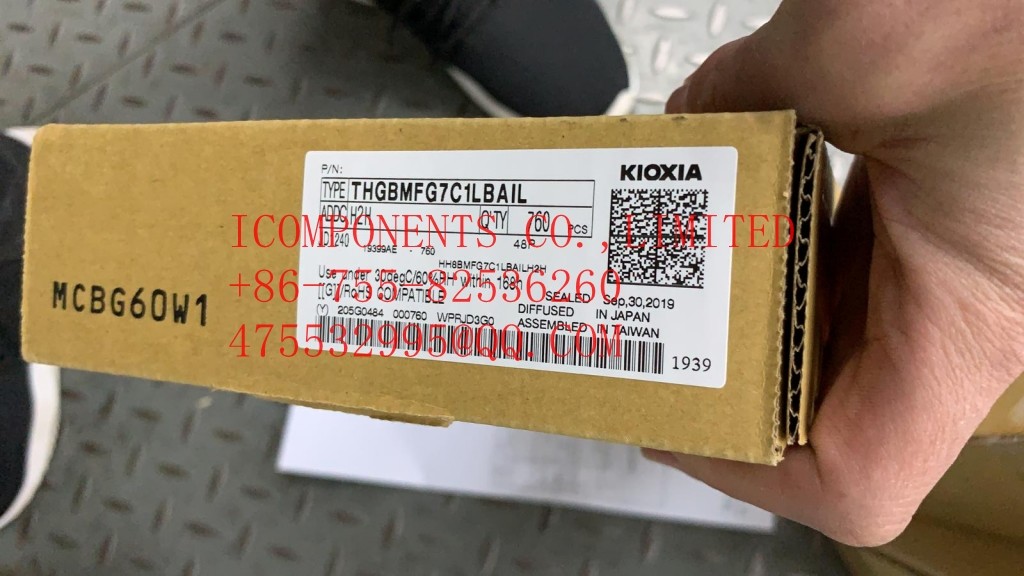 THGBMHG6C1LBAIL KIOXIA IC FLASH 64G MMC 52MHZ 153WFBGA NAND FLASH