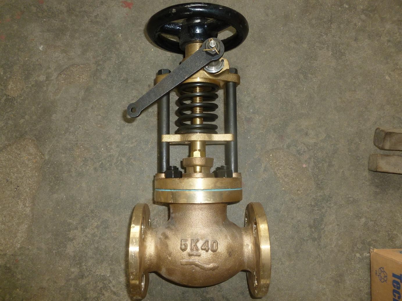 JIS Fuel Oil Tank Emergency Shut Off Valves F7399 Bronze / Cast Steel Material