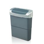 Floor Standing Kitchen Trash Can Touchless , 25L Automatic Sanitary Bin