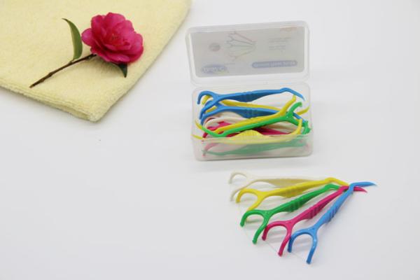 Buy cheap 16 Pcs Pack Dental Floss Picks Toothpicks , Stick Oral Clean Care Flosser Sword from wholesalers