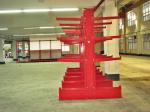Heavy Duty Cantilever Racking System For Steel , Lumber , Furniture , Pipe