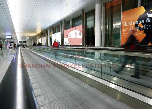 Buy cheap Outdoor Sidewalk Airport Moving Walkway With Skirt Safety Device from wholesalers