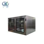 Cold Rolled Steel Cleanroom Pass Box 460mm Electrical Interlock Clean Room Lab
