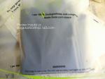 Bio degradable corn starch PLA plastic zipper bag, Compost Bio Degradable Green