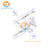 Buy cheap Excavator Bucket Cylinder 707-01-0CG80 PC650-8EO PC700LC-8EO For Komatsu Hydraulic Parts from wholesalers