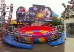1.9M/S Running Speed Outdoor Swing Chair Ride 5.5M Height With Colored Lights