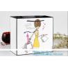 Buy cheap Paper Gift Bags With Handles Matte Luxury Modern Fancy Elegant For Presents Merchandise Retail Boutique Clothing Wedding from wholesalers