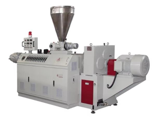 Buy cheap 65mm Screw Diameter WPC PVC PE Extruding Machine for Plastic Products from wholesalers