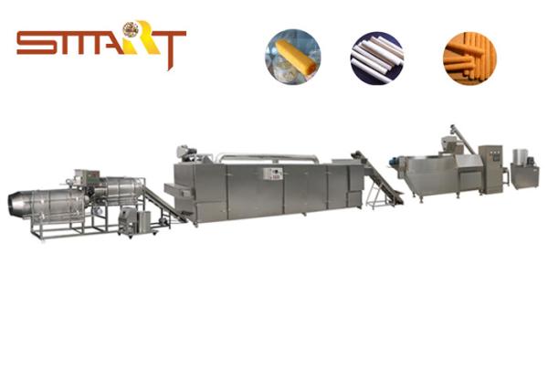 Buy cheap Stainless Steel Extrusion Snacks Food Machinery , Automatic Puff Snack Extruder from wholesalers
