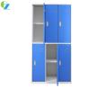 Buy cheap Colorful 6 Door Steel Clothes Locker With Mirror Changing from wholesalers