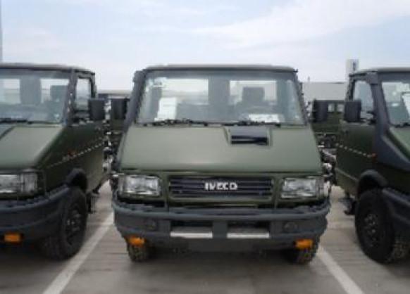 Buy cheap IVECO NJ2045SAAG Diesel Second Hand Off Road Vehicles CHASSIS CAB 500km Range from wholesalers