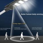 Household Led Street Lamp Waterproof Human Body Sensing Solar Street Lights