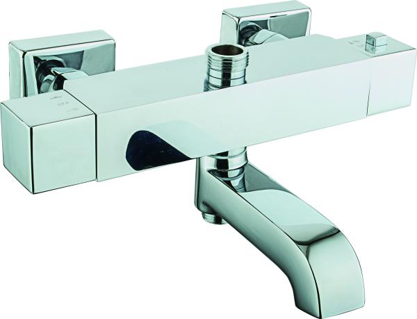 Buy cheap Polished Chrome Brass Material Thermostatic Bath Mixer T80821 from wholesalers