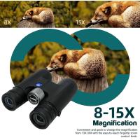 Buy cheap Adults Travel 8-15X42 Zoom Binoculars Telescope Compact With BAK4 Prism FMC Lens product