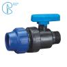 Buy cheap Plastic Compression Fitting Pipe Connectors Male Ball Valve In PN16 from wholesalers