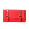 Buy cheap The new solid color long section of the wallet buckle rivets Europe Women's leather wallet from wholesalers