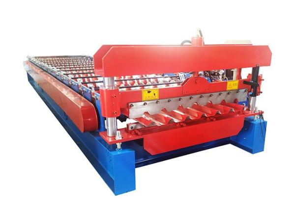 Buy cheap Trapezoidal Ibr Color Steel Roof 35m/Min Sheet Metal Roll Forming Machines from wholesalers
