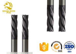 Wholesale High Performance Rounded Edge End Mill Bull Nose Milling Cutter AlTiN Coating from china suppliers