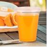 Buy cheap Clear 16Oz Disposable Plastic Cup With Slot Lid from wholesalers