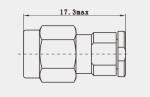 Reverse Polarity K2.92mm Female Stainless Steel RF Coaxial Connector