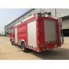 Buy cheap ISUZU 190HP Water Tank Fire Truck Mini 6 Wheel 4 Ton ISO9001 Certified from wholesalers