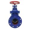 Buy cheap DN100 Cast Iron Dark Rod Gate Valve with Manual Operation and Double Flange Connection from wholesalers