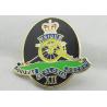 Buy cheap REGT RA Die Stamping Metal Enamel Lapel Pin, Brass Gold Plated Hard Enamel Pins from wholesalers