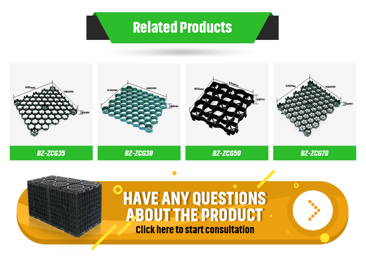 Modern Design Plastic Grass Grid for Driveways Strengthen Soil and Enhance Aesthetics
